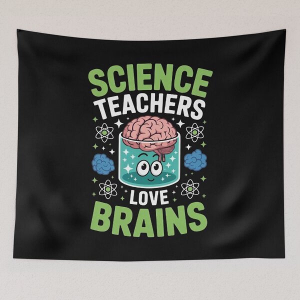 Item preview, Science Teachers love brains Halloween designed and sold by BHMARTS.