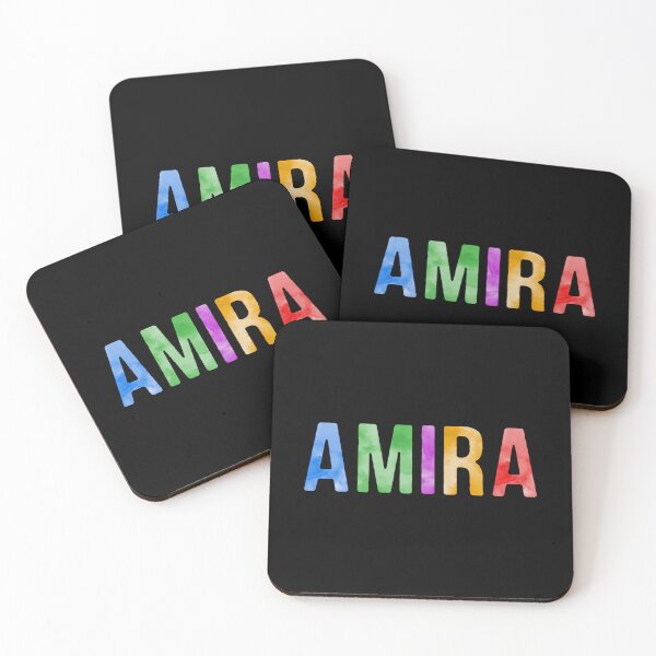 Item preview, Amira Name Bright Colors designed and sold by Jeallan Designs.