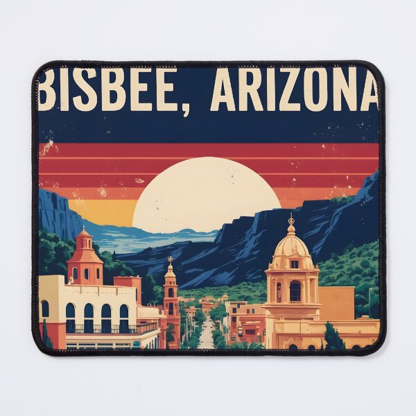 Item preview, Bisbee Arizona 1950s USA Vintage Travel Tourism designed and sold by TravelersGems.