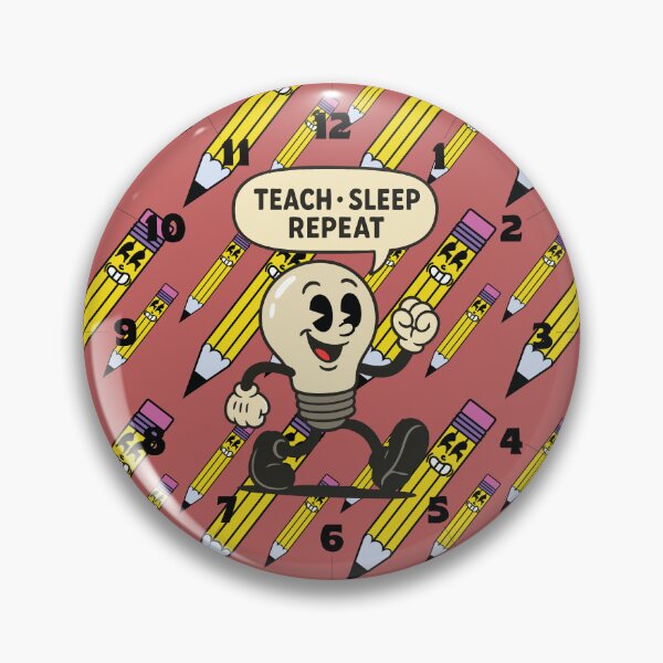Item preview, Teacher's CLOCK designed and sold by eigh718.