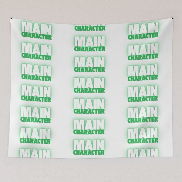 Item preview, Main character aesthetic typography designed and sold by CleanDecor.