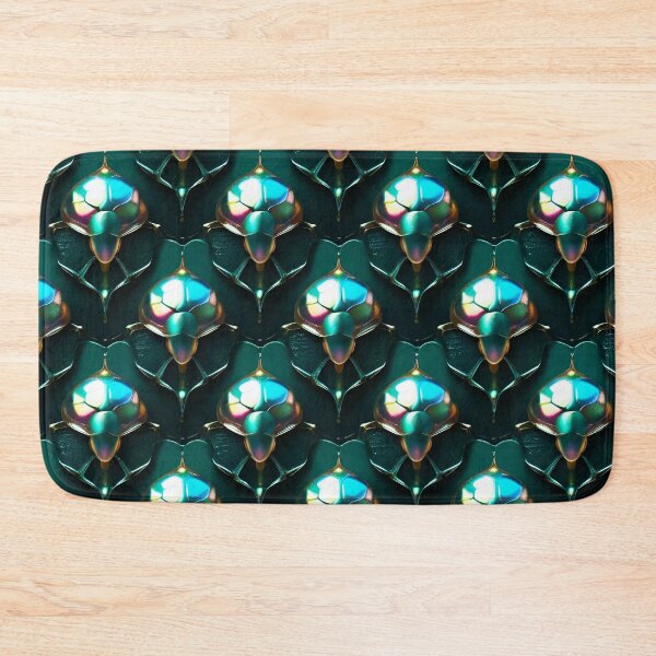 Item preview, Iridescent Beetle Scale Mosaic 8 designed and sold by Tom-Johnson.