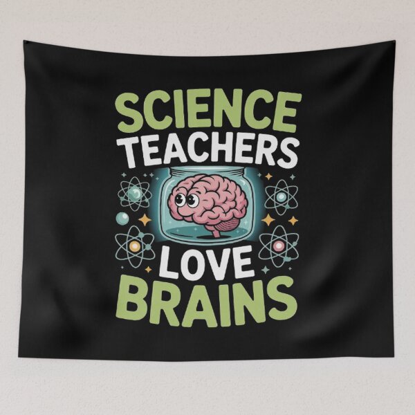 Item preview, Science Teachers love brains Halloween designed and sold by BHMARTS.