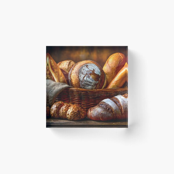 Item preview, Freshly Baked Artisan Bread and Pastries Display designed and sold by Artessie.