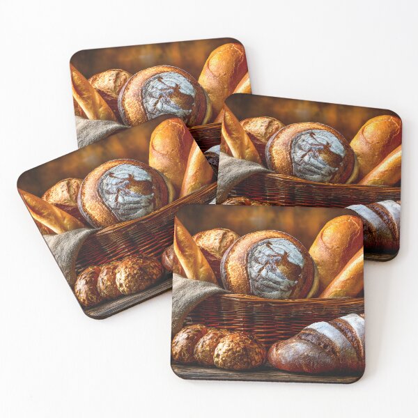 Item preview, Freshly Baked Artisan Bread and Pastries Display designed and sold by Artessie.