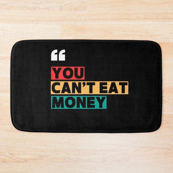 Item preview, Vintage You Can't Eat Money designed and sold by Heroprint.