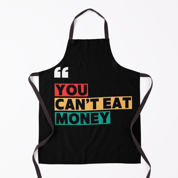 Item preview, Vintage You Can't Eat Money designed and sold by Heroprint.