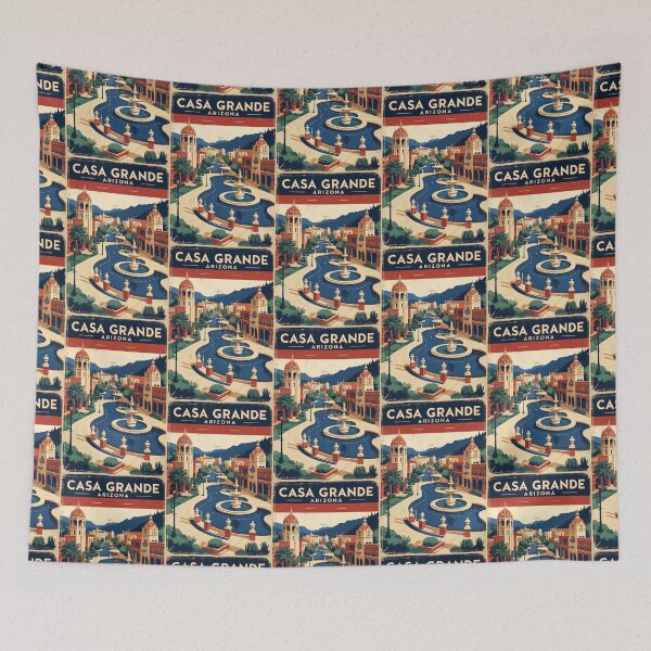Item preview, Casa Grande Arizona 1950s USA Vintage Travel Tourism designed and sold by TravelersGems.