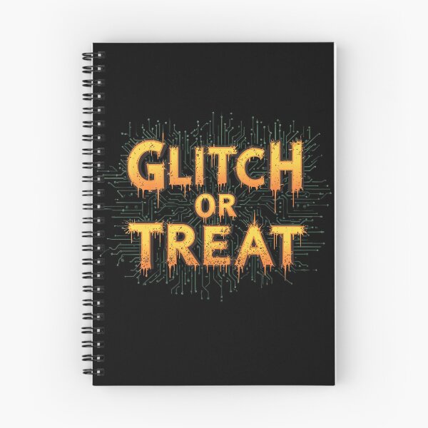 Item preview, Glitch or Treat Halloween Shirt designed and sold by SajQ.