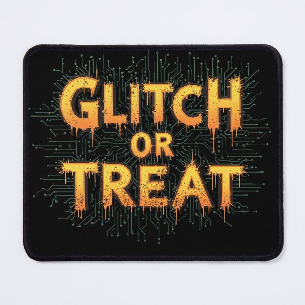 Item preview, Glitch or Treat Halloween Shirt designed and sold by SajQ.
