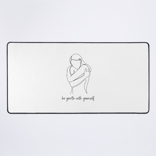Item preview, Be Gentle With Yourself Minimalist Line Art Self-Love Logo designed and sold by Sitred123.