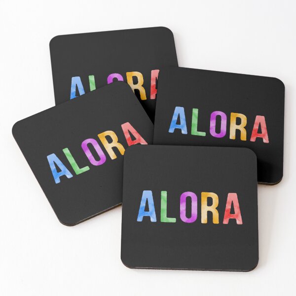 Item preview, Alora Name Bright Colors designed and sold by Jeallan Designs.