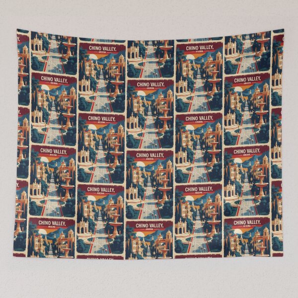 Item preview, Chino Valley Arizona 1950s USA Vintage Travel Tourism designed and sold by TravelersGems.