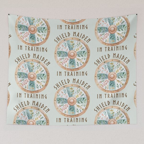 Item preview, Shield maiden in training Scandinavian kids girls Viking designed and sold by Lady-Frost.