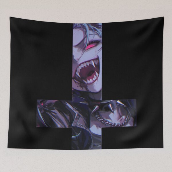 Item preview, Upside Down Cross Vampire designed and sold by CursedbyLilith.