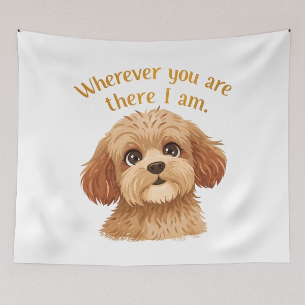 Item preview, Sweet cavapoo Wherever you are, there I am designed and sold by OhMyCotton.