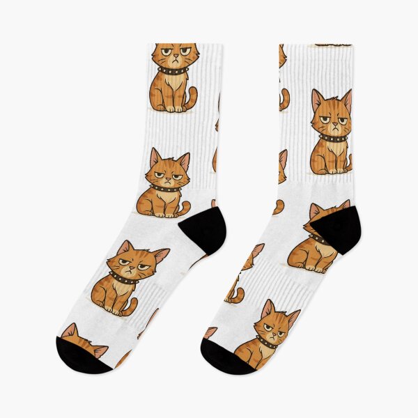 Item preview, Punk Orange Cat designed and sold by anabear-art.