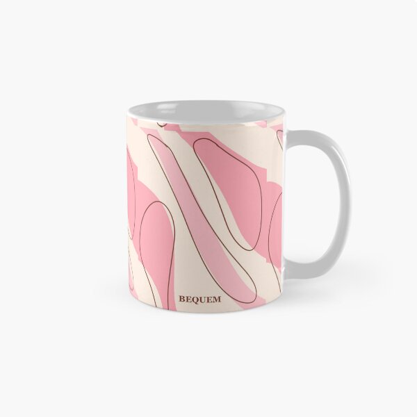 Item preview, Bequem – Abstract Minimalist Pink Line Art designed and sold by whitejasmine.
