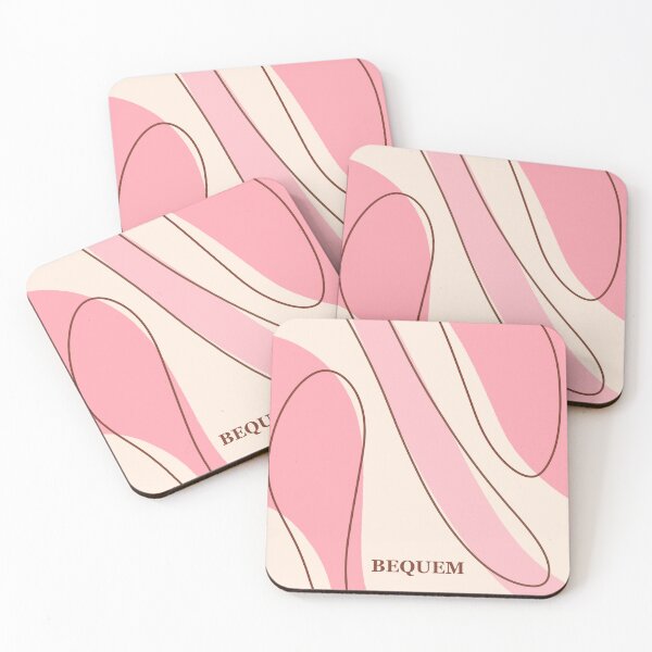 Item preview, Bequem – Abstract Minimalist Pink Line Art designed and sold by whitejasmine.