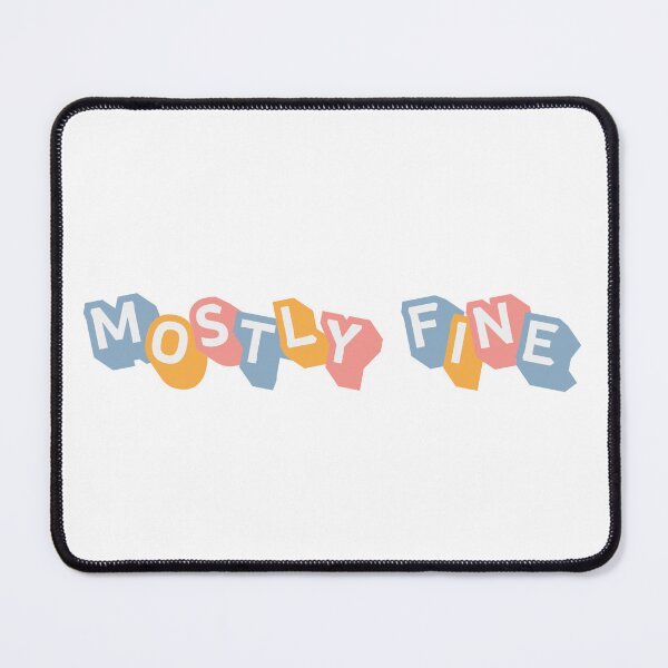 Item preview, Mostly fine sarcastic typography design designed and sold by CleanDecor.