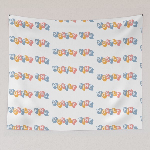Item preview, Mostly fine sarcastic typography design designed and sold by CleanDecor.