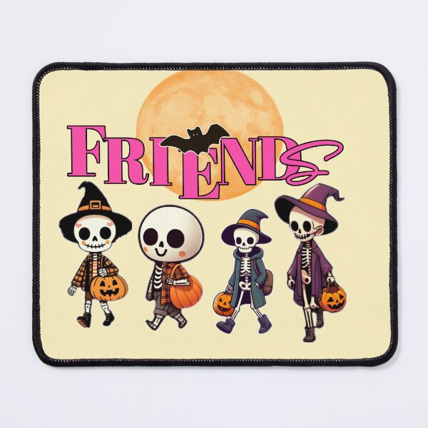 Item preview, Friends Halloween Skeleton Squad – Cute Spooky skeleton designed and sold by Abibless1998.