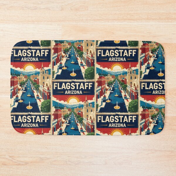 Item preview, Flagstaff Arizona 1950s USA Vintage Travel Tourism designed and sold by TravelersGems.