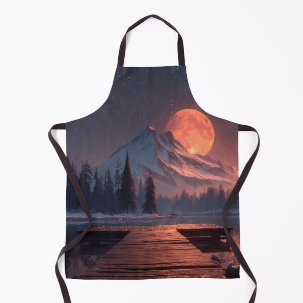 Item preview, Copy of Mountain Landscape And Red moon designed and sold by Rtymer.