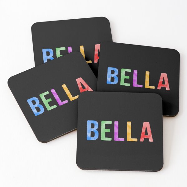 Item preview, Bella Name Bright Colors designed and sold by Jeallan Designs.