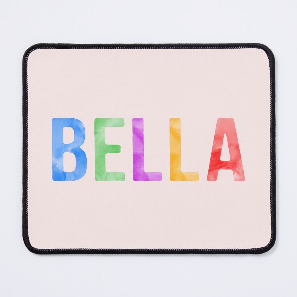 Item preview, Bella Name Bright Colors designed and sold by Jeallan Designs.