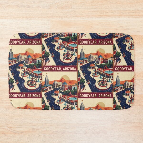 Item preview, Goodyear Arizona 1950s USA Vintage Travel Tourism designed and sold by TravelersGems.