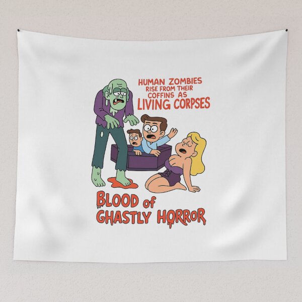 Item preview, Blood of Ghastly Horror – Cartoon Cult Classic Tribute designed and sold by ChickenFund.