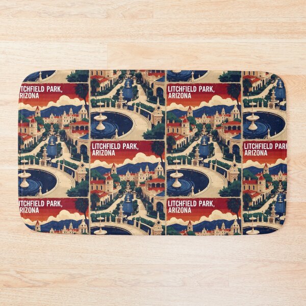 Item preview, Litchfield Park Arizona 1950s USA Vintage Travel Tourism designed and sold by TravelersGems.