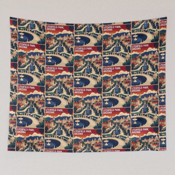 Item preview, Litchfield Park Arizona 1950s USA Vintage Travel Tourism designed and sold by TravelersGems.