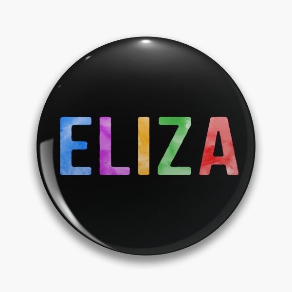 Item preview, Eliza Name Bright Colors designed and sold by Jeallan Designs.