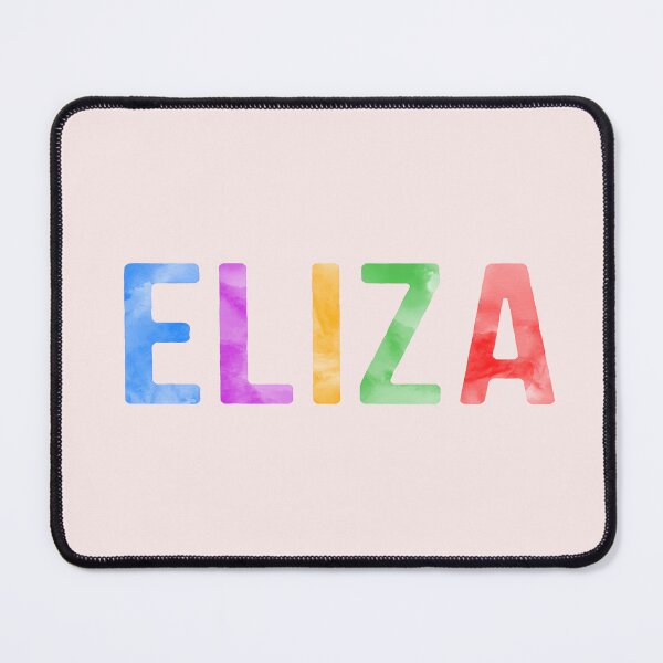 Item preview, Eliza Name Bright Colors designed and sold by Jeallan Designs.