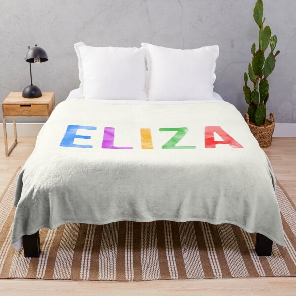 Artikelvorschau, Eliza Name Helle Farben entworfen und verkauft von Jeallan Designs.