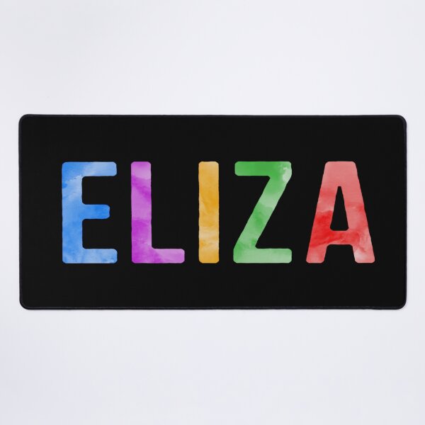 Item preview, Eliza Name Bright Colors designed and sold by Jeallan Designs.