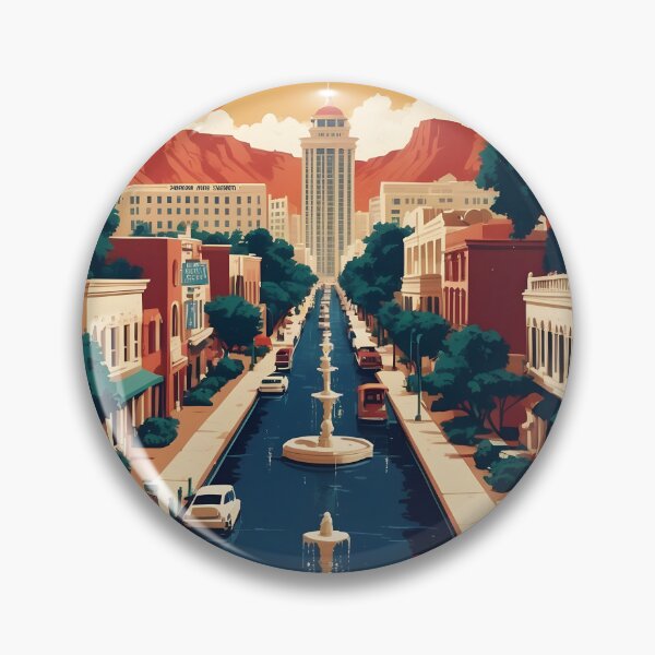 Item preview, Maricopa Arizona 1950s USA Vintage Travel Tourism designed and sold by TravelersGems.