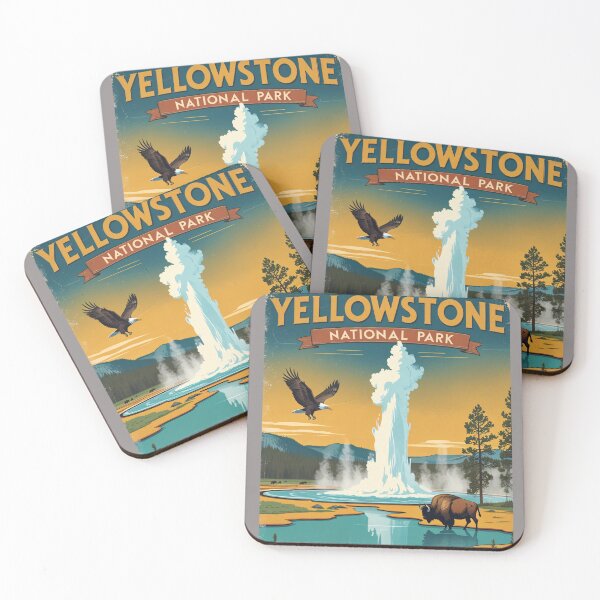 Item preview, Yellowstone National Park designed and sold by beezzz4you.