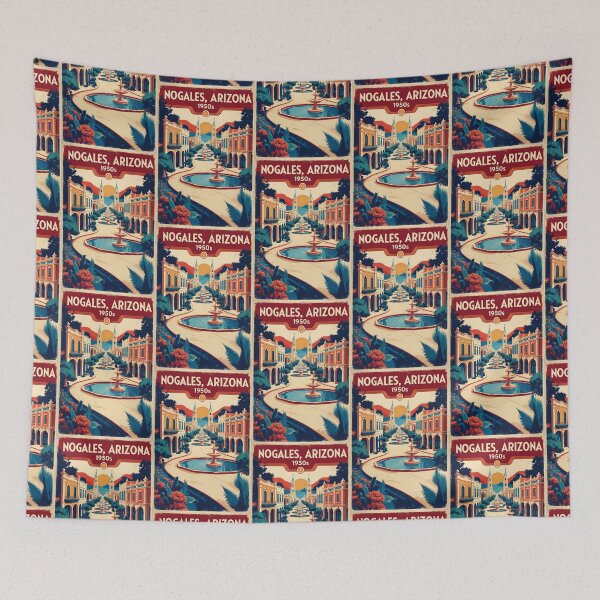Item preview, Nogales Arizona 1950s USA Vintage Travel Tourism designed and sold by TravelersGems.