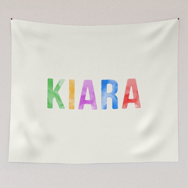 Item preview, Kiara Name Bright Colors designed and sold by Jeallan Designs.