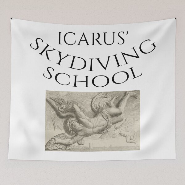 Item preview, Icarus' Skydiving School designed and sold by Tiwsarm.