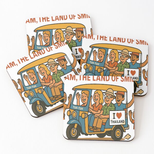 Item preview, TukTuk Tony – Cute Thailand Smiles Art | MODTHAI Collection designed and sold by Modthai.