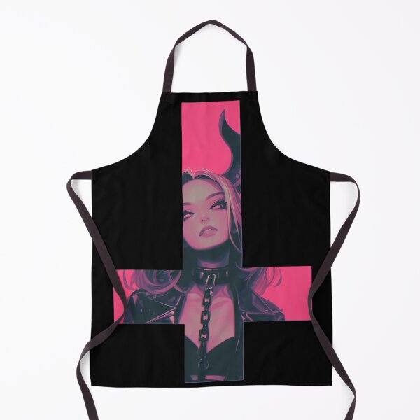 Item preview, upside down demon girl designed and sold by CursedbyLilith.