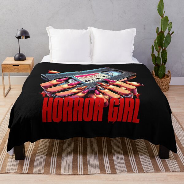 Item preview, Horror Girl VHS Aesthetic designed and sold by Belarte.shop.