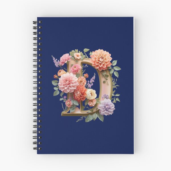 Item preview, Elegant Floral Monogram Letter D – Botanical Initial with Peonies, Roses & Dahlias | Personalized Gift & Feminine Decor designed and sold by AmenAlways.