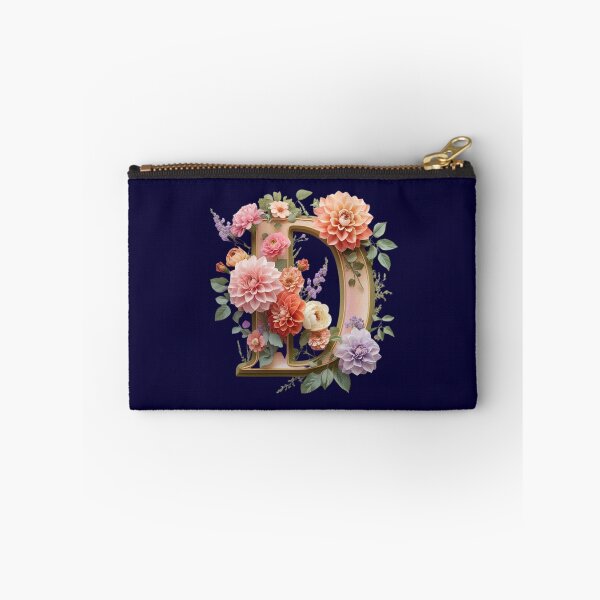 Item preview, Elegant Floral Monogram Letter D – Botanical Initial with Peonies, Roses & Dahlias | Personalized Gift & Feminine Decor designed and sold by AmenAlways.