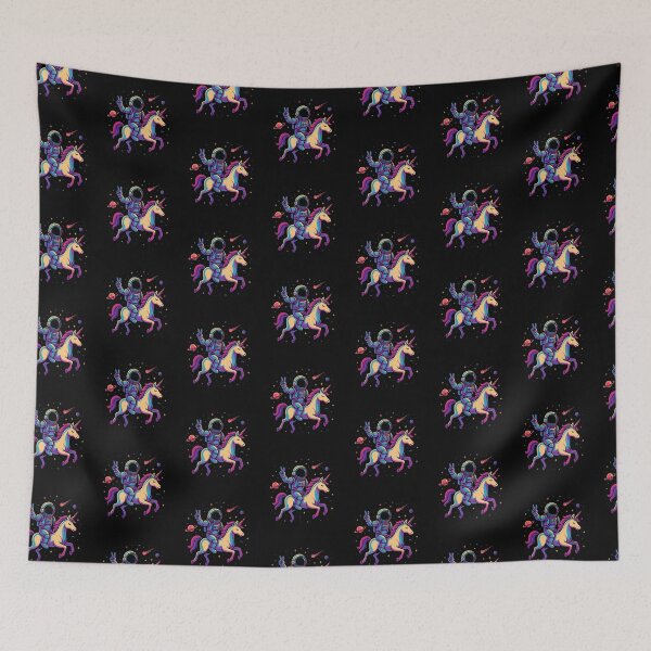 Item preview, Astronaut Riding a Unicorn – Cosmic Adventure designed and sold by OnPointOutfits.