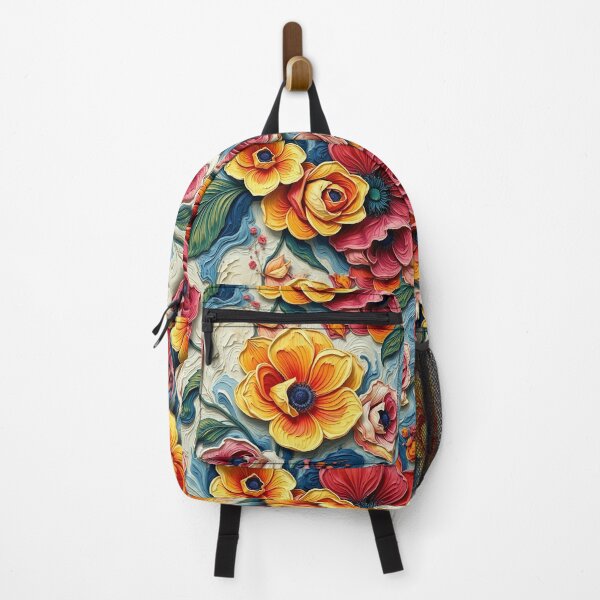 Item preview, 3D Textured Oil Painting Floral Pattern for Home Decor and Accessories | Flower design for T-Shirts, Mugs & Stickers, Phone Cases designed and sold by TheGaliyaStudio.